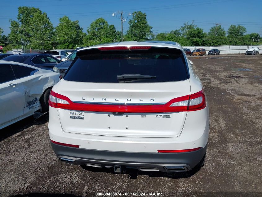 2016 Lincoln Mkx Reserve VIN: 2LMTJ8LP4GBL62679 Lot: 39435874