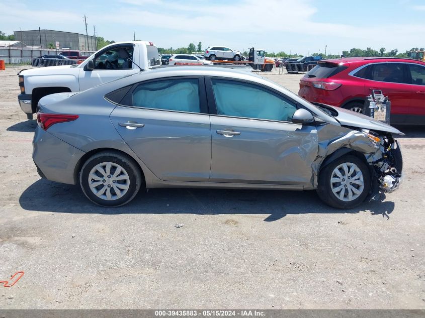 2022 Hyundai Accent Se VIN: 3KPC24A65NE165249 Lot: 39435883