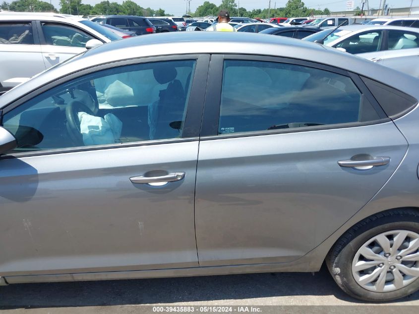 2022 Hyundai Accent Se VIN: 3KPC24A65NE165249 Lot: 39435883