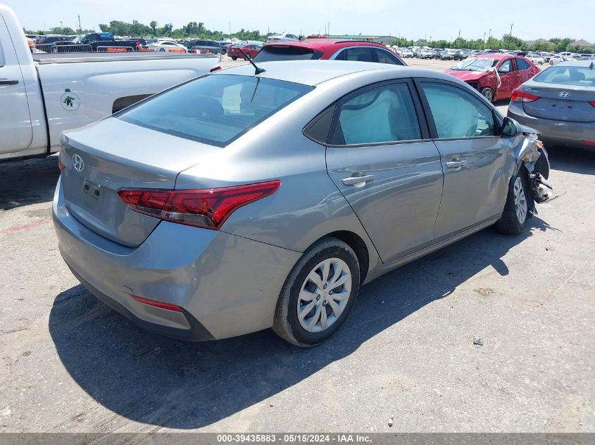 2022 Hyundai Accent Se VIN: 3KPC24A65NE165249 Lot: 39435883