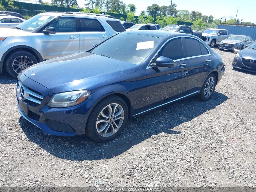 55SWF4KB1HU215638 2017 MERCEDES-BENZ C CLASS - Image 2