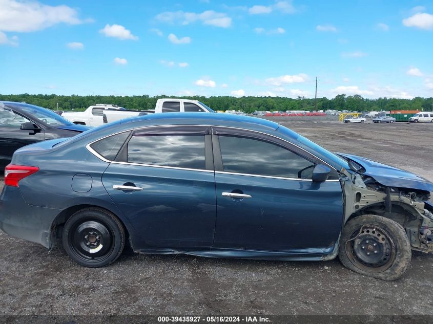 2017 Nissan Sentra Sv VIN: 3N1AB7AP7HY257180 Lot: 39435927