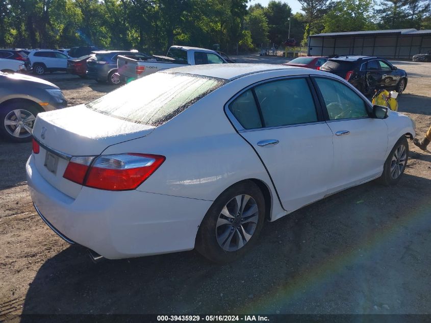 2014 Honda Accord Lx VIN: 1HGCR2F34EA150437 Lot: 39435929