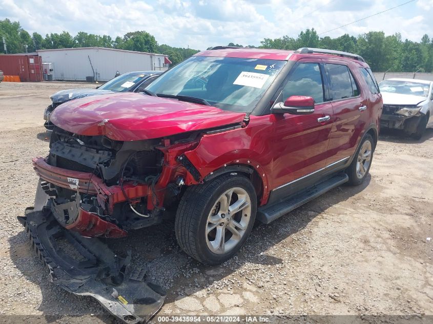 2015 Ford Explorer Limited VIN: 1FM5K7F83FGB55644 Lot: 39435954