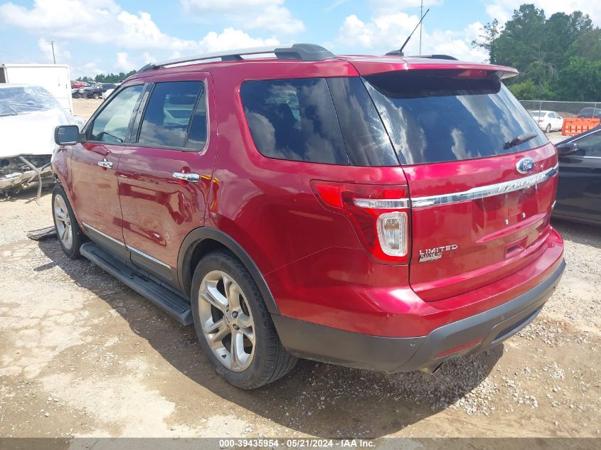 2015 Ford Explorer Limited VIN: 1FM5K7F83FGB55644 Lot: 39435954