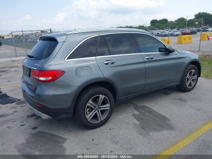 2019 MERCEDES-BENZ GLC-CLASS VIN: WDC0G4KB3KV145163