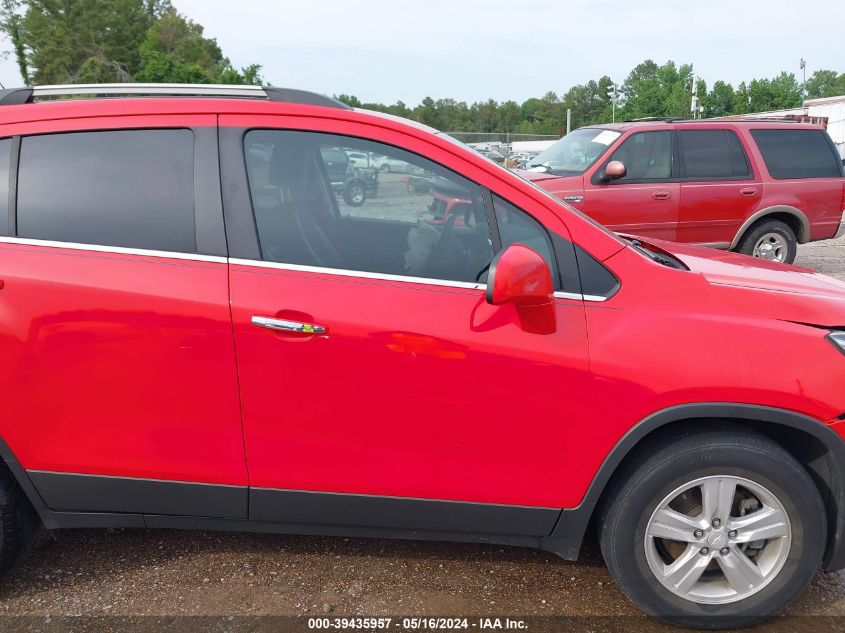 2018 Chevrolet Trax Lt VIN: 3GNCJLSB1JL257836 Lot: 39435957