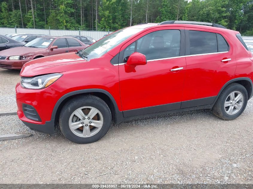 2018 Chevrolet Trax Lt VIN: 3GNCJLSB1JL257836 Lot: 39435957
