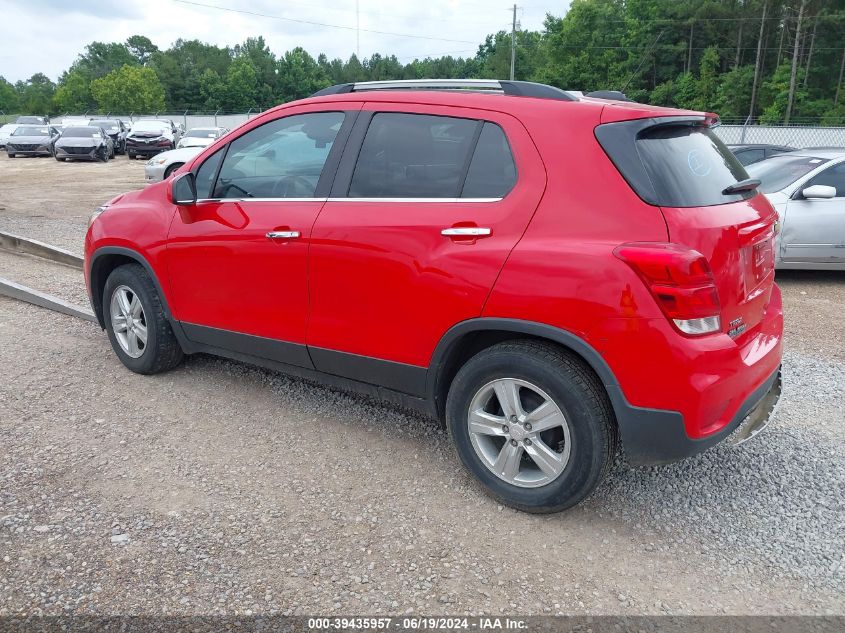 2018 Chevrolet Trax Lt VIN: 3GNCJLSB1JL257836 Lot: 39435957