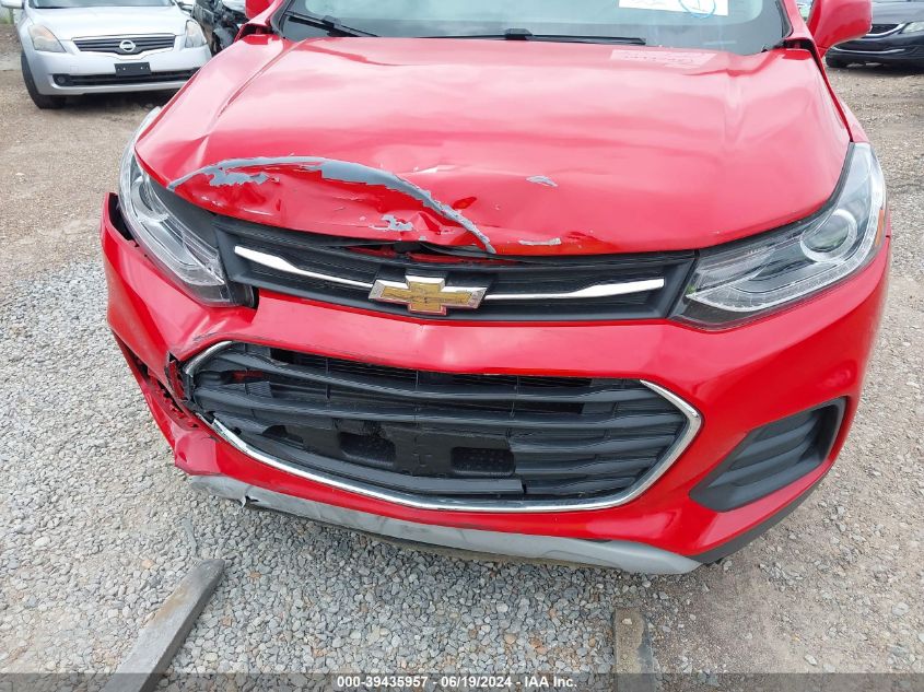 2018 Chevrolet Trax Lt VIN: 3GNCJLSB1JL257836 Lot: 39435957