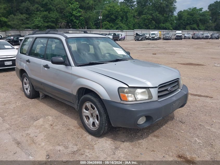 2003 Subaru Forester X VIN: JF1SG63633H743948 Lot: 39435958