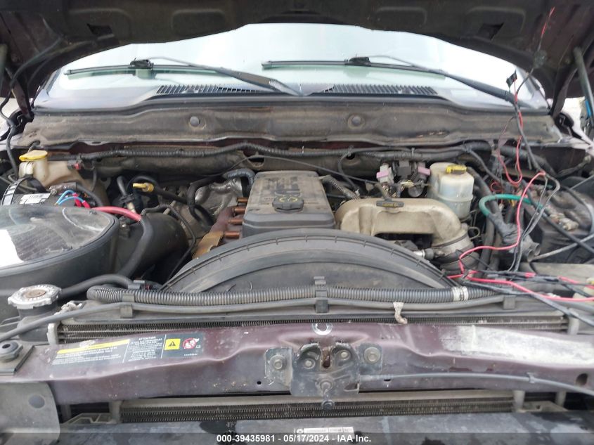 2004 Dodge Ram 2500 Slt/Laramie VIN: 3D7KA28C14G206550 Lot: 39435981