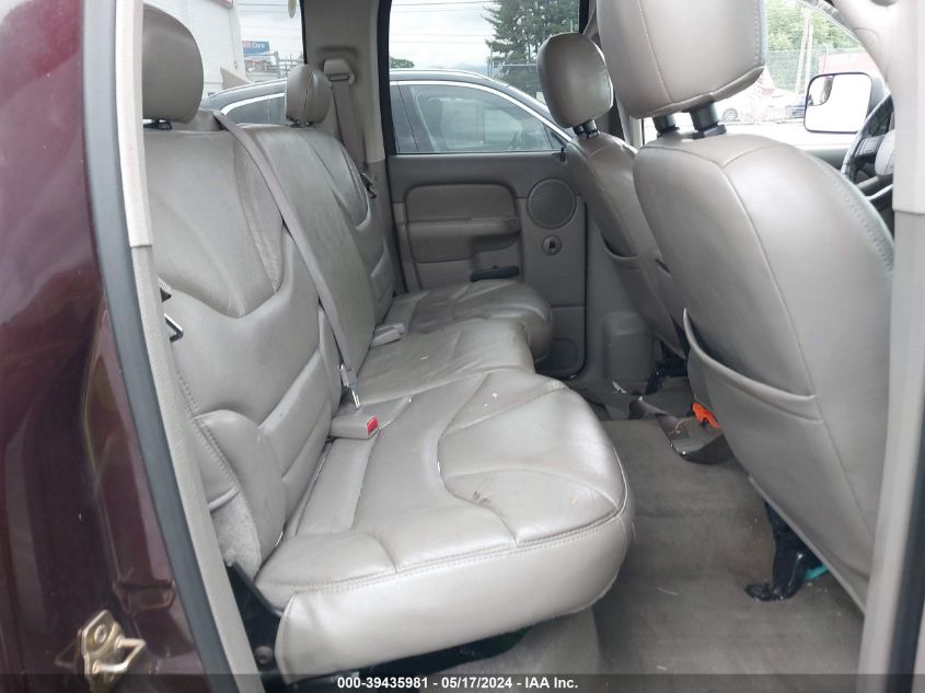 2004 Dodge Ram 2500 Slt/Laramie VIN: 3D7KA28C14G206550 Lot: 39435981