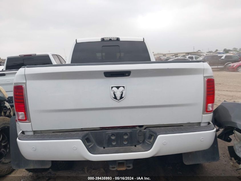 2017 Ram 3500 Laramie Mega Cab 4X4 6'4 Box VIN: 3C63RRML7HG577733 Lot: 39435993