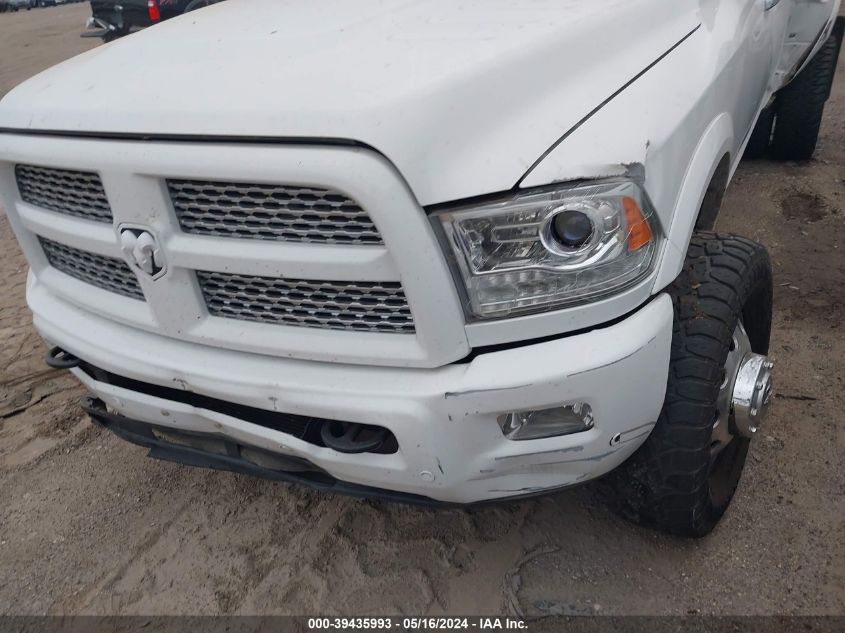 2017 Ram 3500 Laramie Mega Cab 4X4 6'4 Box VIN: 3C63RRML7HG577733 Lot: 39435993