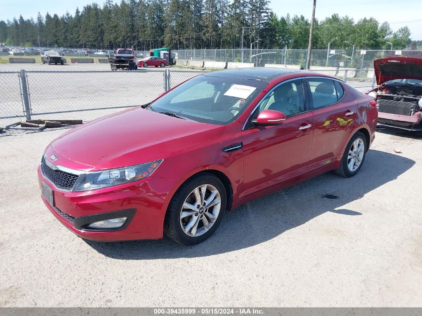 2011 Kia Optima Ex VIN: KNAGN4A76B5100674 Lot: 39435999