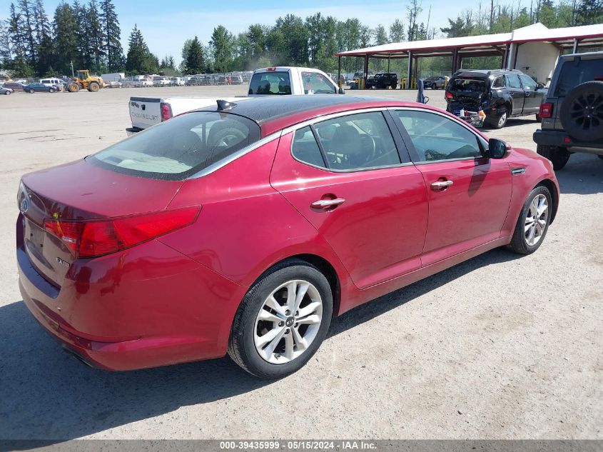 2011 Kia Optima Ex VIN: KNAGN4A76B5100674 Lot: 39435999