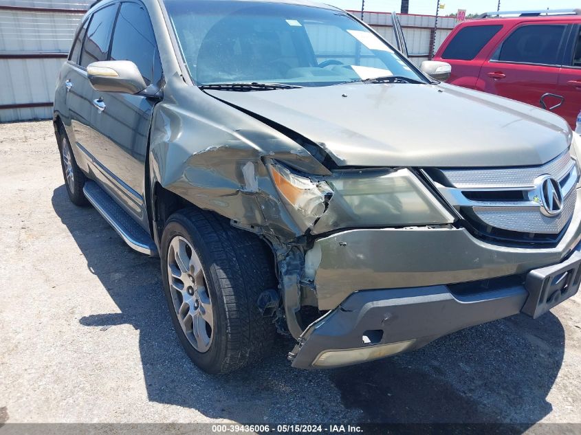 2007 Acura Mdx Technology Package VIN: 2HNYD28347H537276 Lot: 39436006