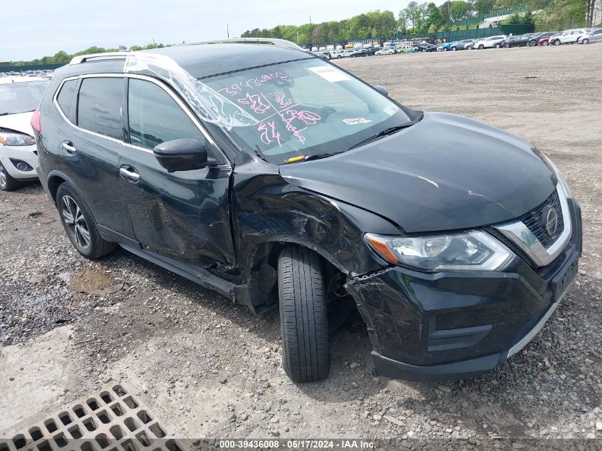 2019 Nissan Rogue Sv VIN: JN8AT2MV9KW394468 Lot: 39436008