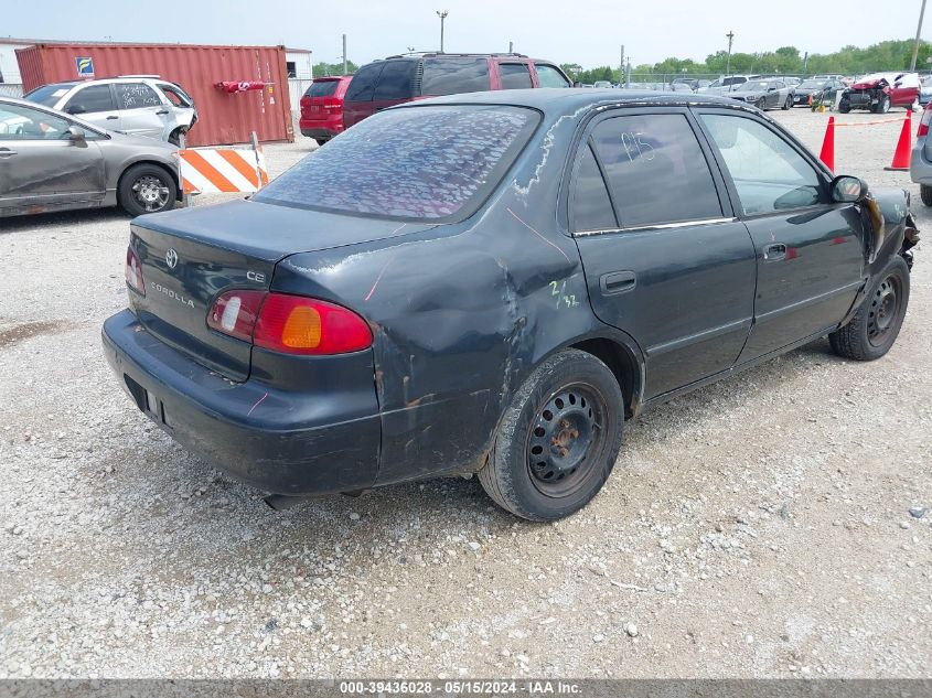 2000 Toyota Corolla Ce VIN: 1NXBR12E4YZ319074 Lot: 39436028