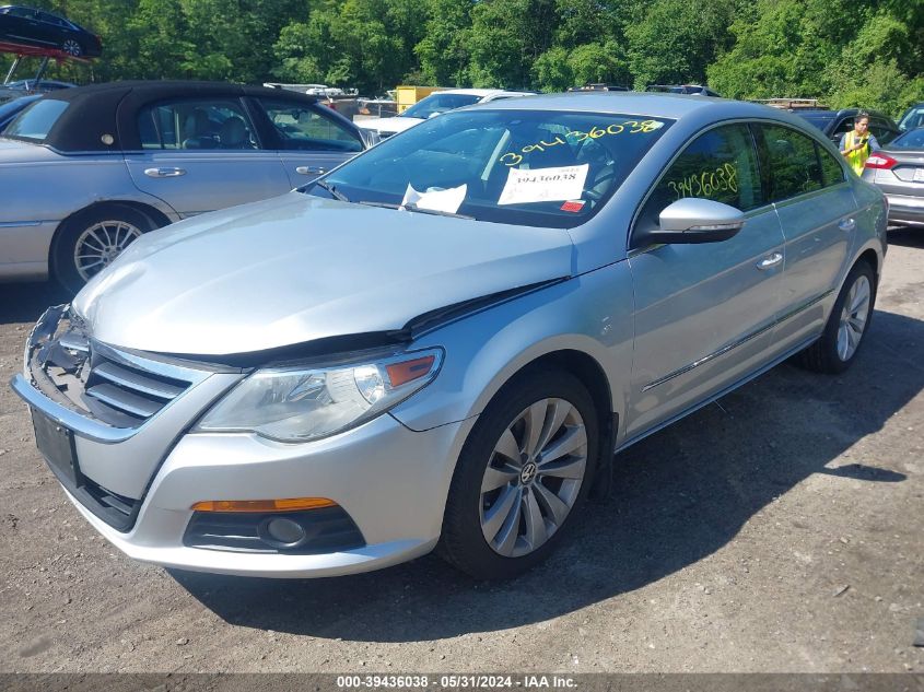 2010 Volkswagen Cc Sport VIN: WVWNL7AN3AE511321 Lot: 39436038