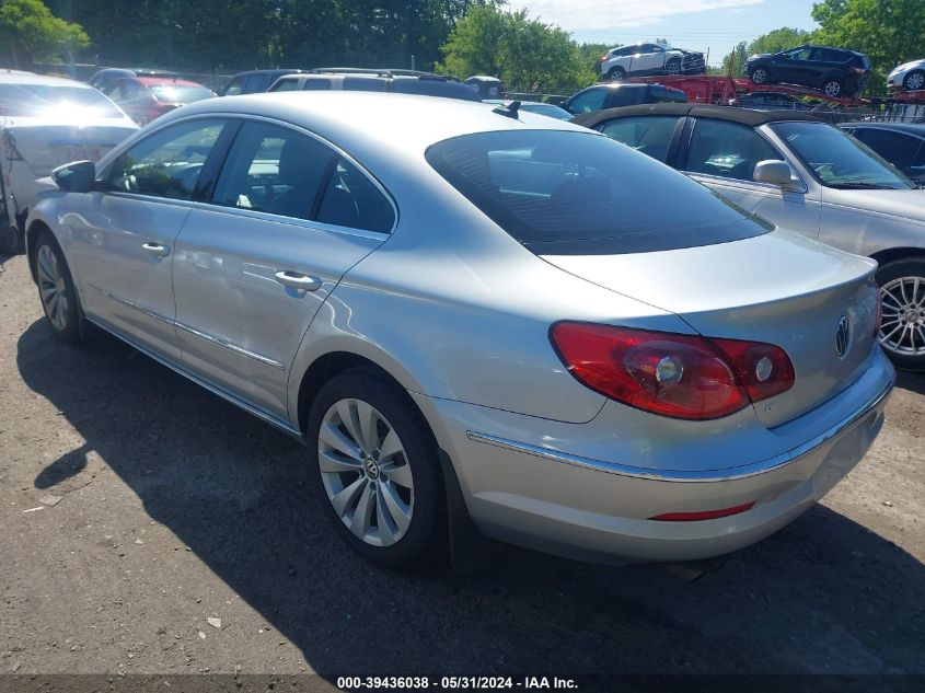 2010 Volkswagen Cc Sport VIN: WVWNL7AN3AE511321 Lot: 39436038