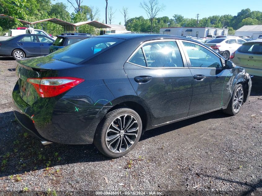 2015 TOYOTA COROLLA L/LE/LE PLS/PRM/S/S PLS - 2T1BURHE2FC391667