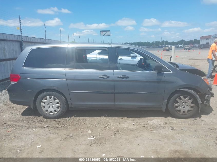 2010 Honda Odyssey Lx VIN: 5FNRL3H23AB026715 Lot: 39436053