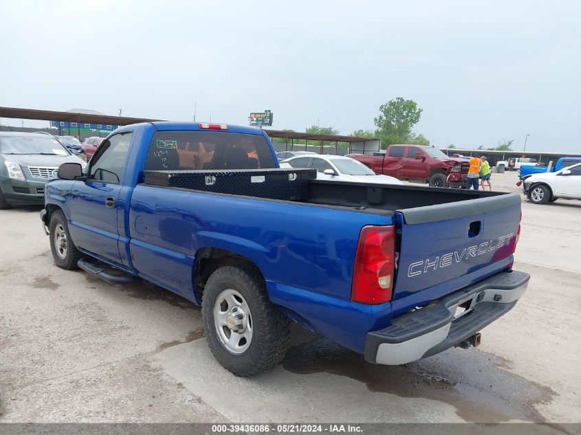 2003 Chevrolet Silverado 1500 Work Truck VIN: 1GCEC14X03Z356085 Lot: 39436086