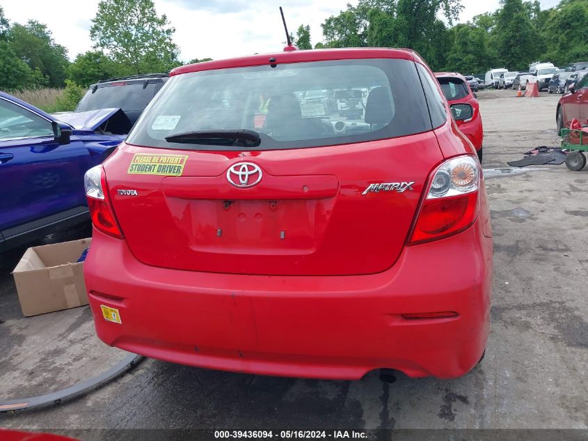 2009 Toyota Matrix VIN: 2T1KU40E49C131628 Lot: 39436094