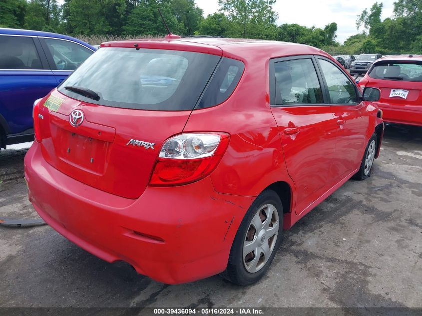 2009 Toyota Matrix VIN: 2T1KU40E49C131628 Lot: 39436094