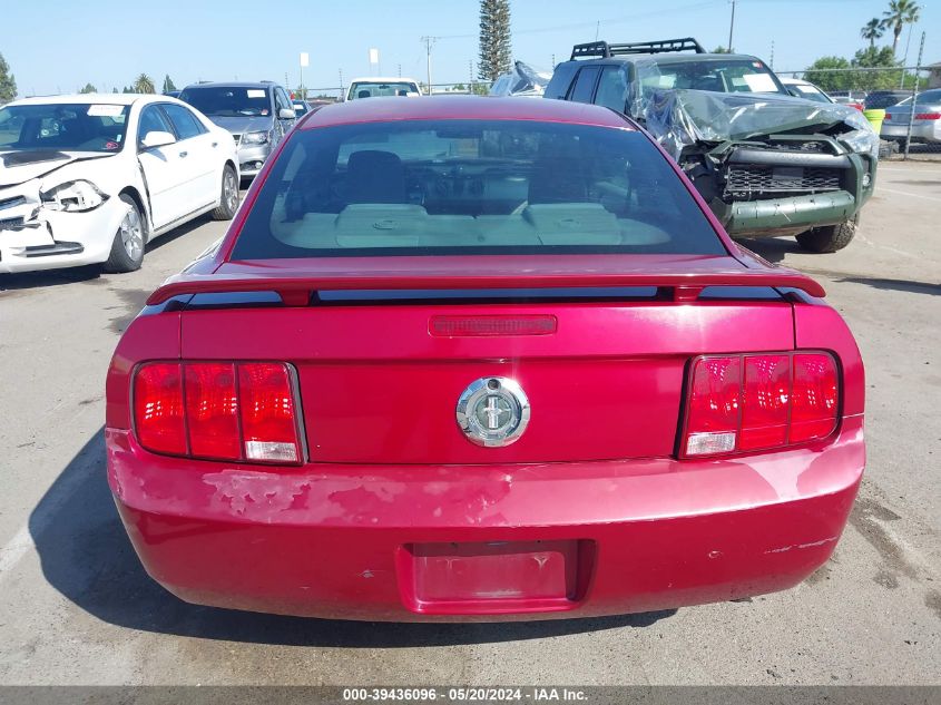 2005 Ford Mustang V6 Deluxe/V6 Premium VIN: 1ZVFT80N055239048 Lot: 39436096
