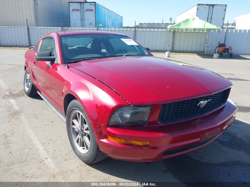 2005 Ford Mustang V6 Deluxe/V6 Premium VIN: 1ZVFT80N055239048 Lot: 39436096