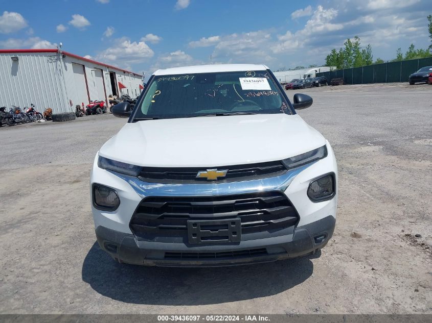 2023 Chevrolet Trailblazer Awd Ls VIN: KL79MNSL3PB045025 Lot: 39501380