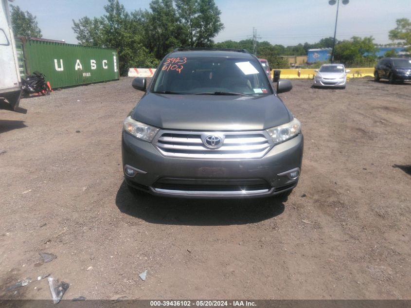 2013 Toyota Highlander Base Plus V6 VIN: 5TDBK3EH1DS210807 Lot: 39436102