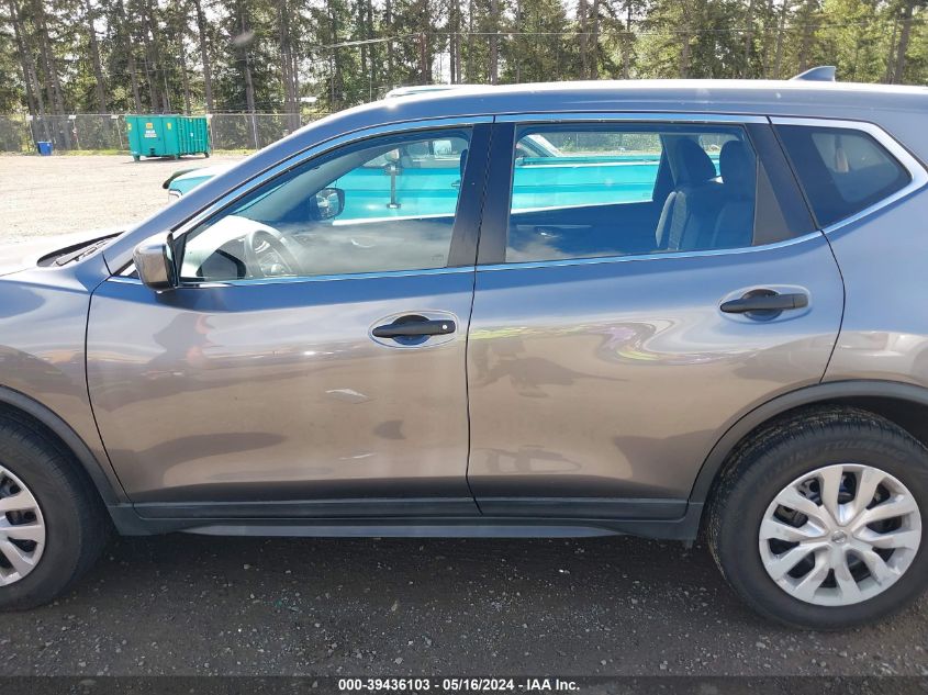 2017 Nissan Rogue S VIN: KNMAT2MV4HP568039 Lot: 39436103