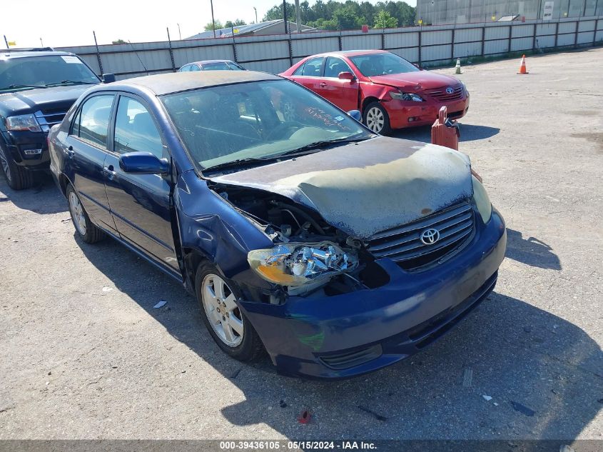 2003 Toyota Corolla Le VIN: 1NXBR32E93Z095286 Lot: 39436105