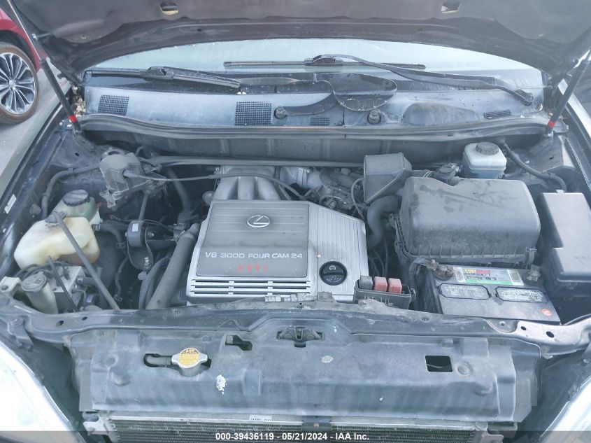 2001 Lexus Rx 300 VIN: JTJHF10U810206479 Lot: 39436119