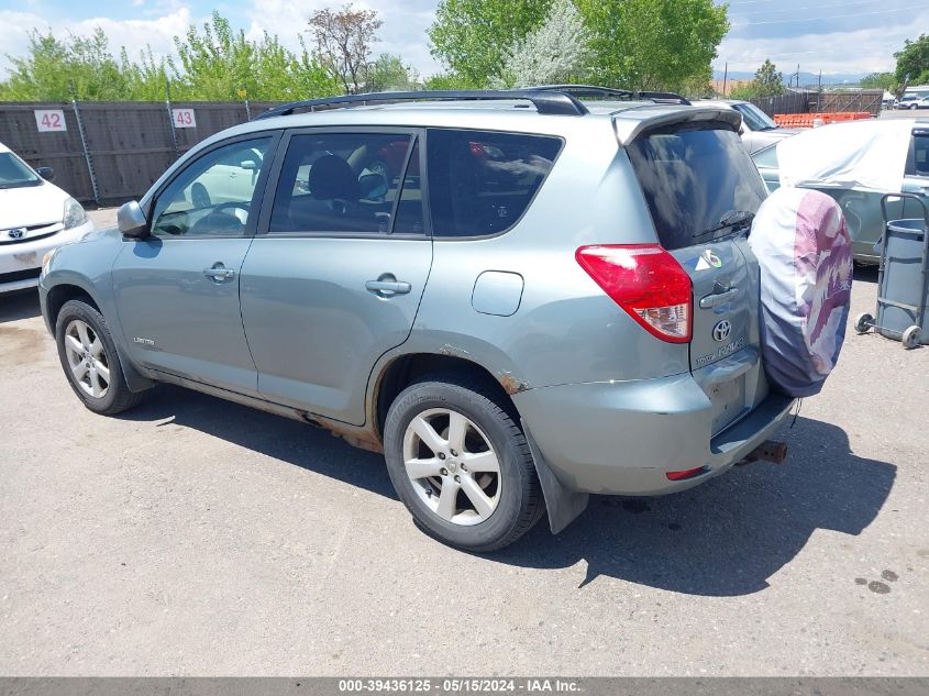 2008 Toyota Rav4 Limited VIN: JTMBD31V086084497 Lot: 39436125