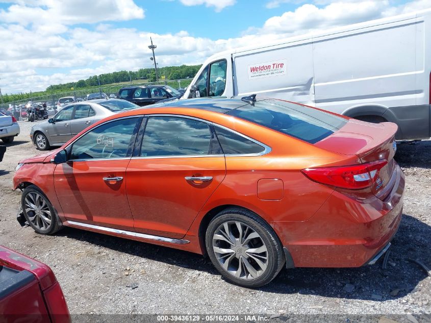 2015 Hyundai Sonata Limited 2.0T VIN: 5NPE34AB3FH134114 Lot: 39436129