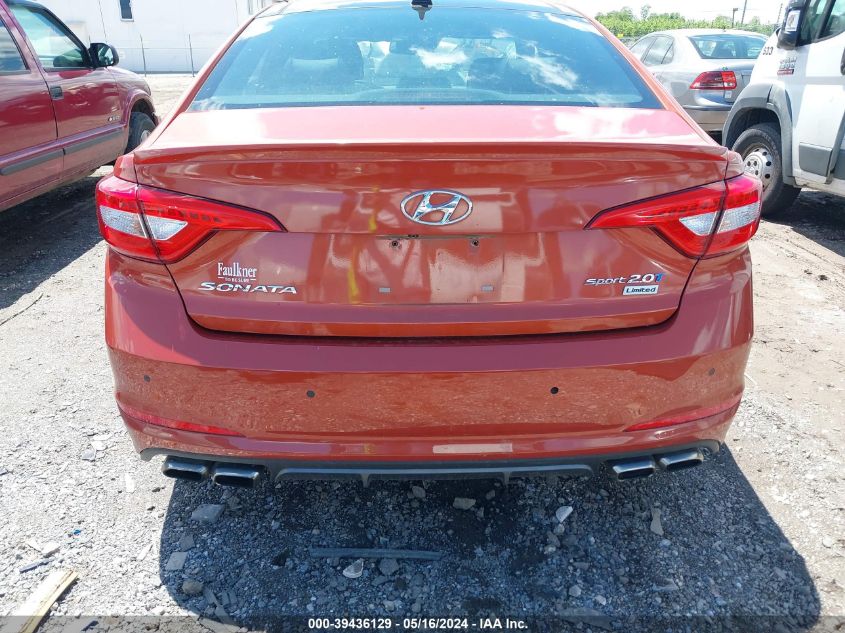 2015 Hyundai Sonata Limited 2.0T VIN: 5NPE34AB3FH134114 Lot: 39436129