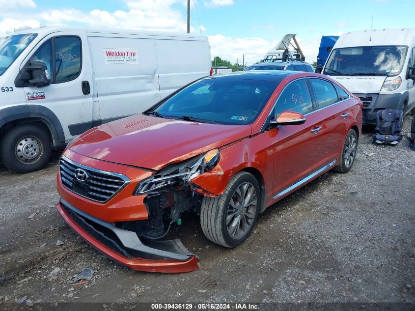 2015 HYUNDAI SONATA SPORT/LIMITED - 5NPE34AB3FH134114