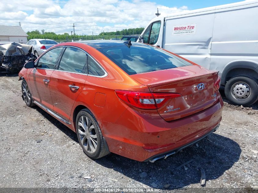 2015 Hyundai Sonata Limited 2.0T VIN: 5NPE34AB3FH134114 Lot: 39436129