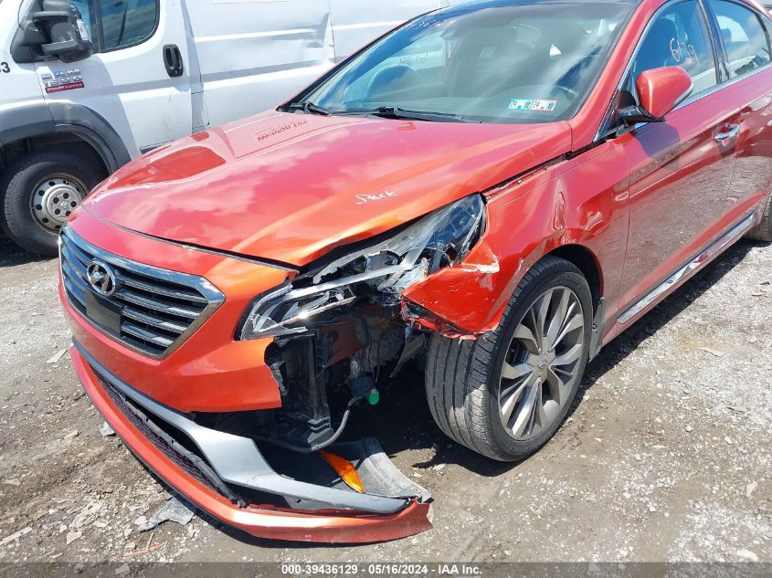 2015 Hyundai Sonata Limited 2.0T VIN: 5NPE34AB3FH134114 Lot: 39436129