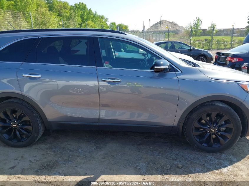 2019 Kia Sorento 3.3L S VIN: 5XYPG4A51KG606271 Lot: 39436130