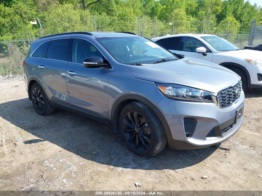 2019 Kia Sorento 3.3L S VIN: 5XYPG4A51KG606271 Lot: 39436130