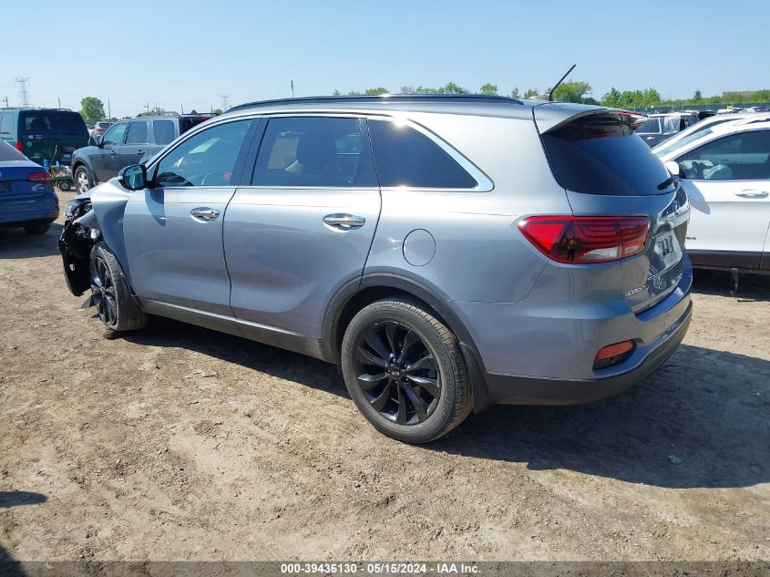 2019 Kia Sorento 3.3L S VIN: 5XYPG4A51KG606271 Lot: 39436130