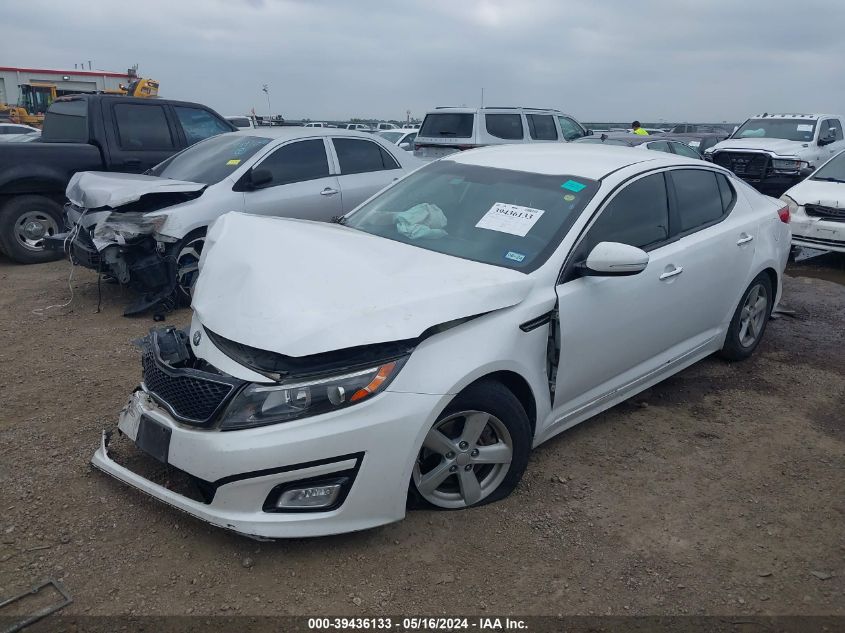 2015 Kia Optima Lx VIN: KNAGM4A72F5632111 Lot: 39436133