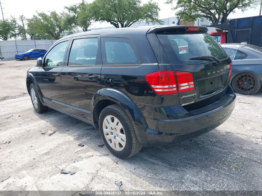 2014 Dodge Journey American Value Pkg VIN: 3C4PDCABXET276927 Lot: 39436137