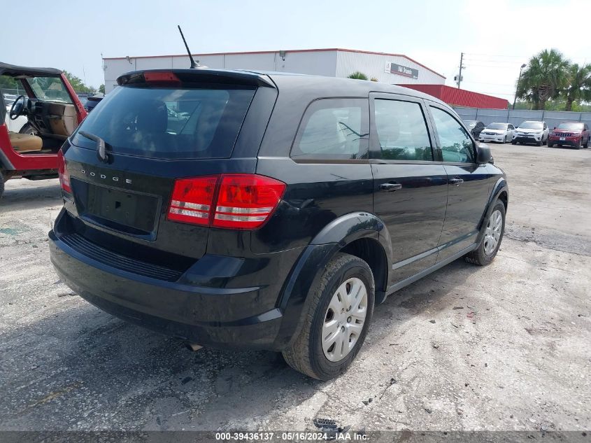 2014 Dodge Journey American Value Pkg VIN: 3C4PDCABXET276927 Lot: 39436137